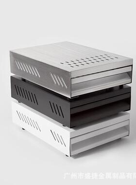 敲渣盒加厚抽式KAP屉啡渣盒敲渣桶商用吧台加厚咖咖啡粉渣桶收纳