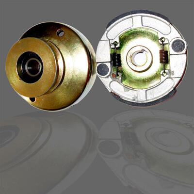 厂供DGP应14双槽离合器1525双家槽合皮带轮，可用于手推车，离鸡