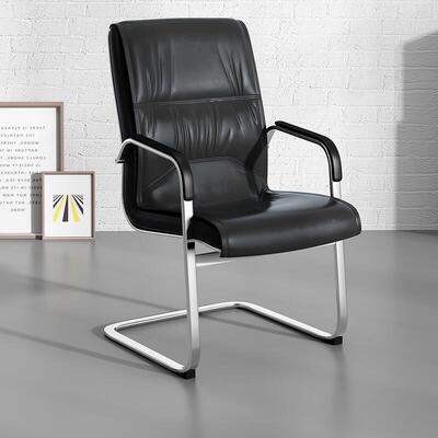 升降椅子可调节旋转休闲坐久办公室定SFY-BC00单职员西皮质固扶手