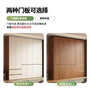 加厚实木加衣柜室卧家物用储衣橱家用深60储物柜收纳柜落地全SSN