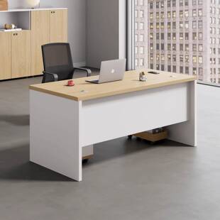 办公室单无品牌/人职桌椅组合型学校写字台式电脑桌家财用务小经