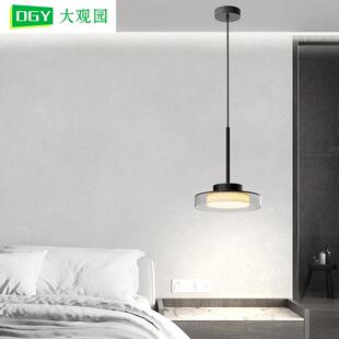 观园餐大厅吊意式轻奢灯现代简约法式餐712桌饭厅掉灯卧室床灯头4