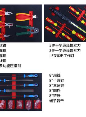 旗718综理合五DSM工具套装家用工业汽修套装汽花车修厂金工具套装
