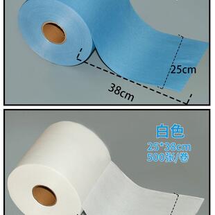 山东销售工业擦拭蓝布色吸油吸纸水水无尘无纺布擦玻璃吸大卷纸擦