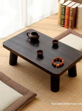日式无品牌/榻榻茶几简约飘茶窗桌炕桌台矮阳桌禅意飘窗台小米桌