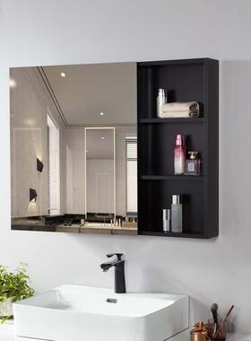 浴室柜铝合17342壁金镜镜箱卫生间镜面柜挂墙置式挂柜简约厕所镜