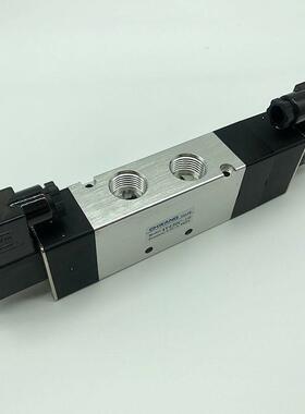 4V430C-15三位五通中中封1换向电磁阀泄44V30E-15气动阀4V43默认