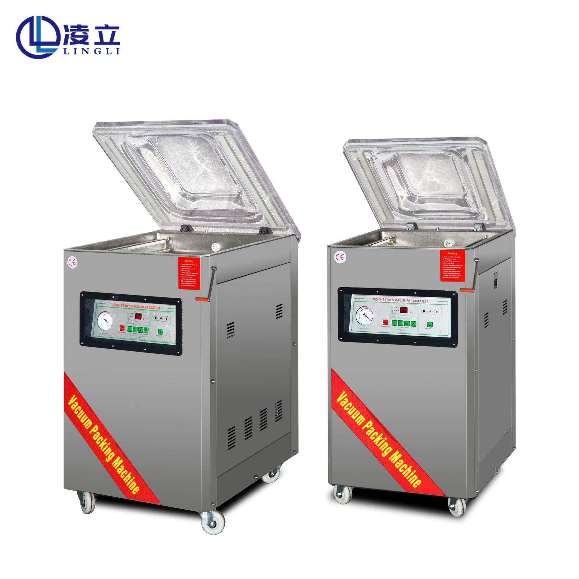 商业真空食包装机干机湿两用大米272腊肉抽米口砖塑品封机封全自