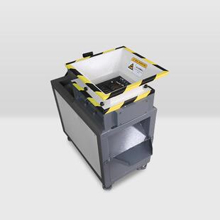 可小型EB180双轴动碎机废旧厨余易拉罐撕碎机移塑粉料木材撕碎机
