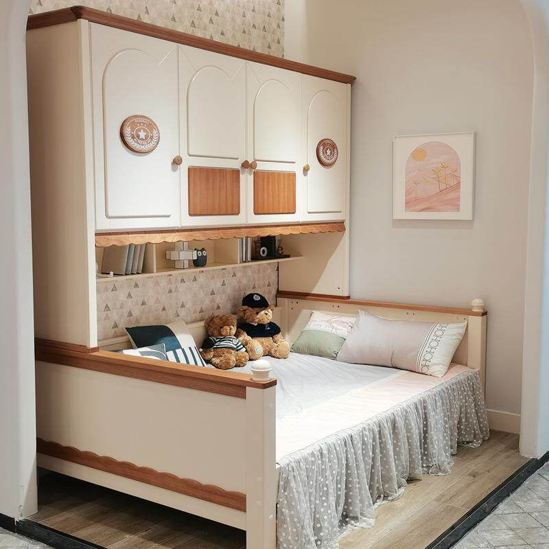 全实木床柜衣柜床一小户型G221家用榻榻米省空间女儿童储床物男孩