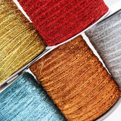 厂彩直销1c家m葱绒带YXR葱绒带金属绒丝带现货销售