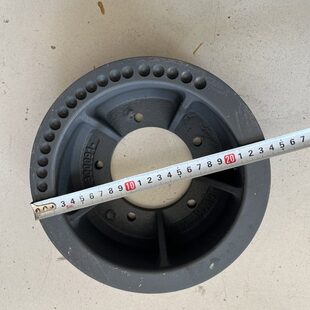 雷沃水稻收割机配件RG60/70荣耀版 滚筒传动带轮加大改装皮带轮