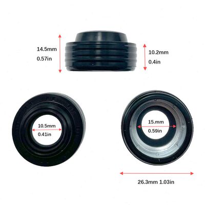 10S15C捷达王7V16捷达王油封轴封压缩机配件维修配件压缩机油封