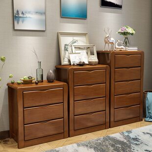 中式实木斗柜 储物柜 抽屉柜卧室客厅厨房收纳柜 三四五斗橱柜