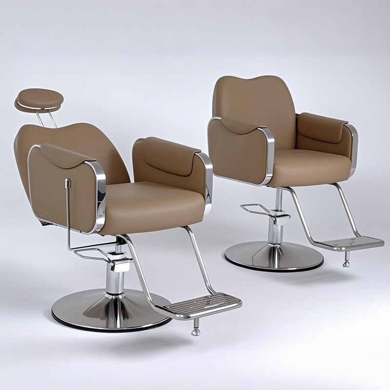 养发馆理发店椅发廊专用可放倒刮B胡修面升降剪发椅护理美发店椅
