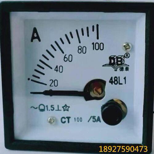 广东德庆电表厂 DB 德表 交流电流表48L1-400A 400/5A 48T1  99T1