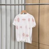 针织衫 复古提花圆领短袖 26春季 上衣ONSC28626011 妍妍粉丝专享