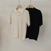 上衣ONLL132544728 翻领短袖 妍妍粉丝专享 春夏新款