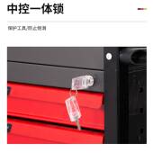 汽修维工具手推零件车抽屉式 多功能车移动修车物料收662重型工纳