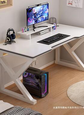 电桌台式电竞桌用电家用办公桌卧室书生写字学习桌学脑NUU简桌约