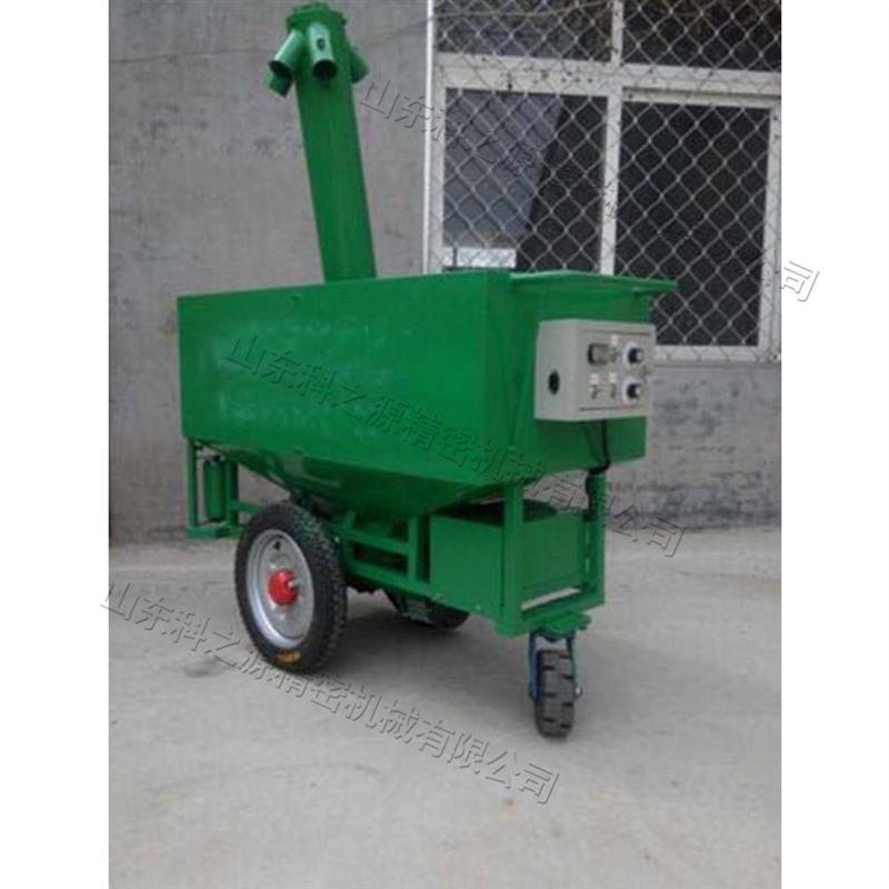 可移动电动喂料机 养鸡场移动自动给料机 养殖场饲料送料设备车