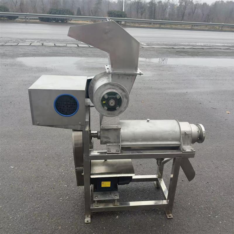 草莓果酱制浆机 2吨螺旋水果打浆榨汁机 樱桃去核榨汁设备