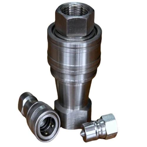 供应304不锈钢快速接头 高压油管螺母接头 直通 三通