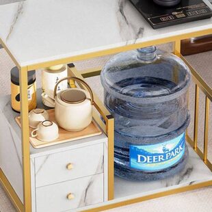 桶装水放置桌大桶水置物柜放水桶的架子茶水柜家用茶几小茶桌边柜