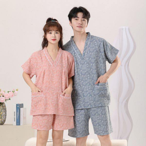 汗蒸服女2024新款双层彩纱高档男浴服情侣按摩家居服亲子儿童睡衣,居家布艺,汗蒸服,淘宝优惠券,粉丝福利购,淘宝优惠卷