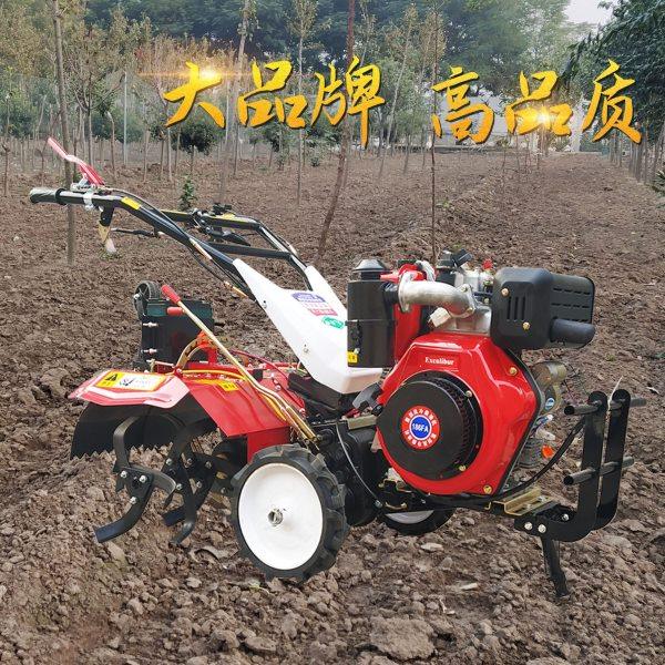 自走新式小型农用手扶四驱汽柴油耕田耕地犁地松土起垄旋耕微耕机,农机/农具/农膜,耕种机械/微耕机/开沟机,淘宝优惠券,粉丝福利购,淘宝优惠卷