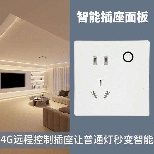 智能控制面板10A远程开关插座家用户外定时自动断电保护器4G手机,电子/电工,智能插座,淘宝优惠券,粉丝福利购,淘宝优惠卷