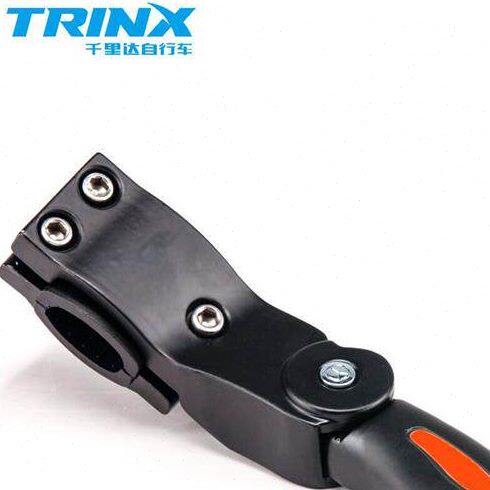 TRINX千里达铝合金自行车w脚撑高度可调节x1山地车边撑停车架脚架