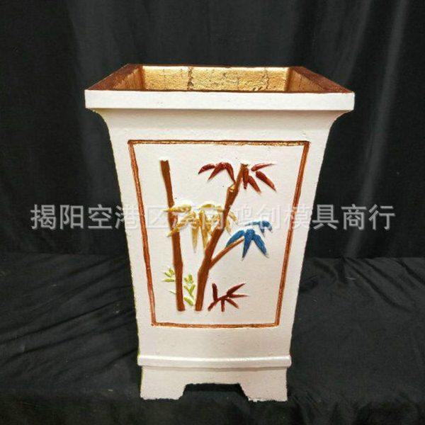 四方形脚花盆模具水泥塑料模具欧式罗马柱塑钢脚花盆模具建材,基础建材,石棉瓦,淘宝优惠券,粉丝福利购,淘宝优惠卷