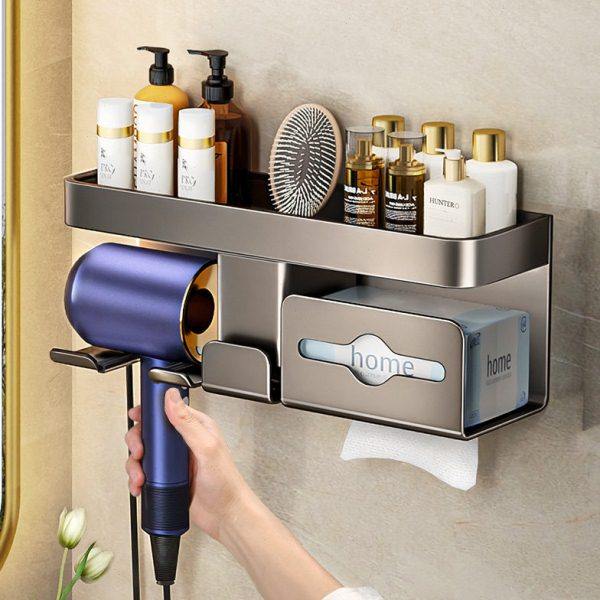 天地鱼吹风机置物架壁挂卫生间电吹风挂架吹风筒支架子浴室收纳神,家庭/个人清洁工具,吹风机置物架,淘宝优惠券,粉丝福利购,淘宝优惠卷
