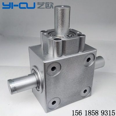 t型 三出轴 2.5模16齿 90度换向器 反向 小型直角转向器 齿轮箱