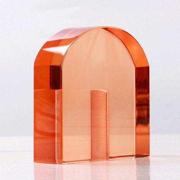 现简约几何水晶拱形门摆件样板房售楼处玄关酒柜书房书挡装饰品,饰品/流行首饰/时尚饰品新,摆件,淘宝优惠券,粉丝福利购,淘宝优惠卷