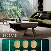 适配京兰方舟空气净化器KJ500F A50过滤网除甲醛霾异味滤芯 JL03