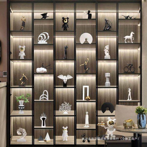 新房客厅软装电视柜酒柜装饰品级感摆件现轻奢档端艺术品,饰品/流行首饰/时尚饰品新,摆件,淘宝优惠券,粉丝福利购,淘宝优惠卷