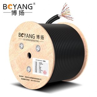 博扬 HYA20*2*0.4室外20对大对数电缆 10米 防水电话通信线缆Cat