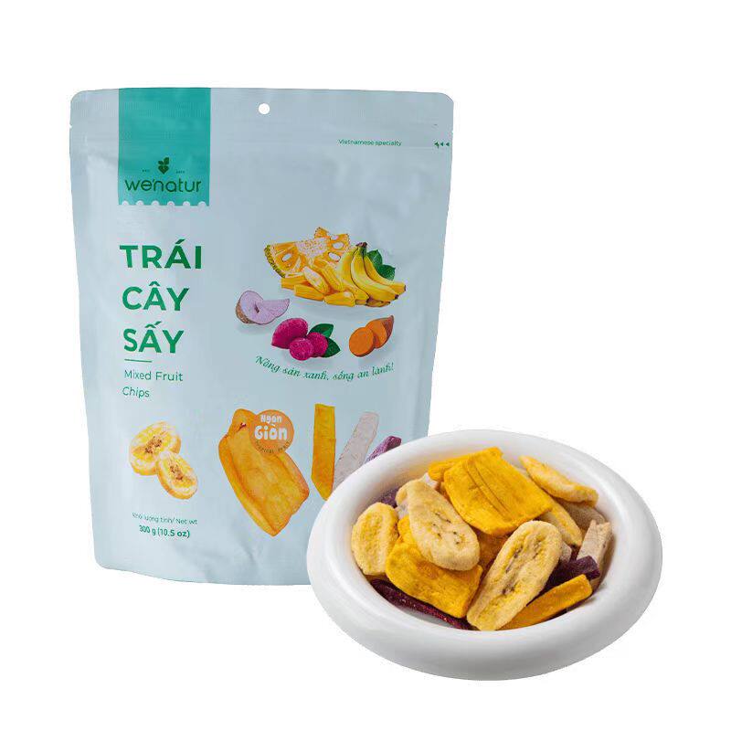 麦德龙越南进口特产维纳图干综合果蔬干脆混合果蔬即食休闲零食