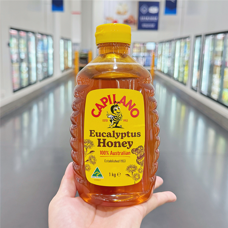山姆Capilano康蜜乐蜂蜜家庭装1kg瓶澳洲进口蜂蜜天然蜜佐餐