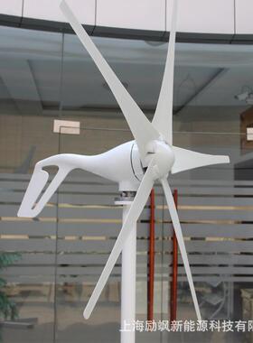 厂家1W00-家40012V24V庭用小型风力100W发电机控工程监风光互补太