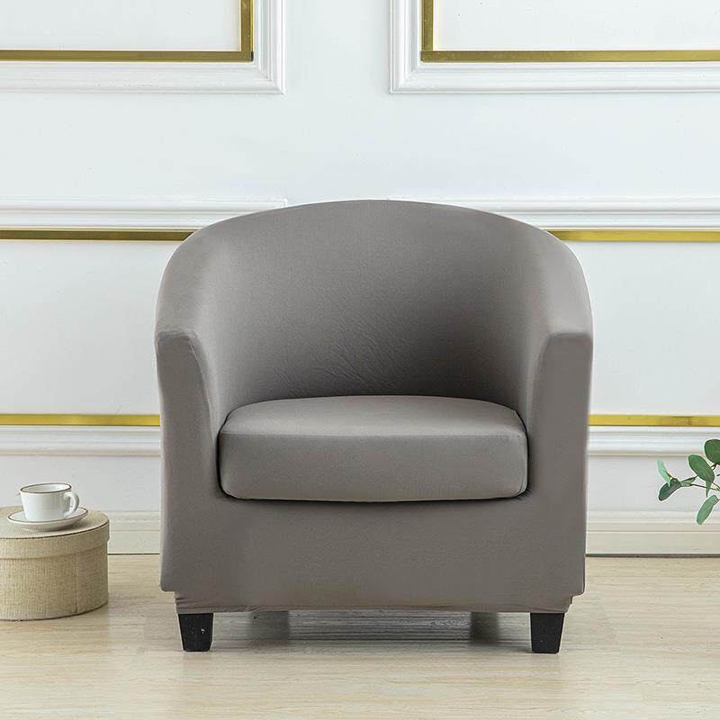 圈乐椅套罩懒防人隔脏弹力半圆单人沙发thj#sdlz弧形俱部护中休闲