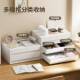 式 盒抽屉式 收纳面文桌件盒票据双格储物盒门口日玄ADN关多层整理