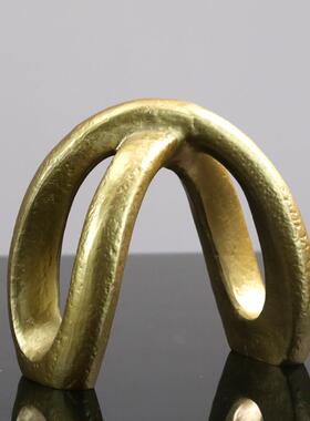 色代简约树脂黑色白厅麻绳几何书桌客样板房UFN书现柜时尚轻装饰