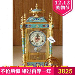 钟表 仿古钟表 古典钟表 工艺摆设 时尚 欧式钟表 景泰蓝钟表