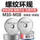 螺纹环规M8M10M12M14M16 0.75X1.25通止规螺纹规塞规6g 1.5 0.5