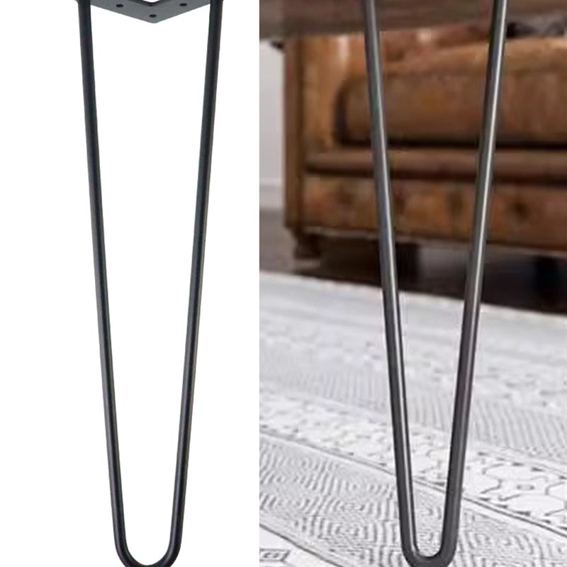 铁艺桌脚支架茶几餐桌桌腿办公桌A书桌支撑腿吧台脚柜子腿桌子腿