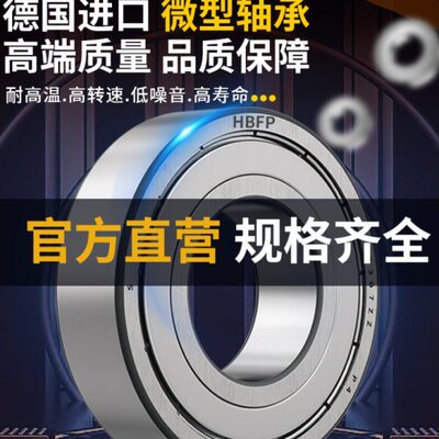 德国进口轴承型号大全6206电机6207 6211 6209 6210 6208RS高速P2