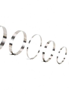 伏兴滚珠自锁式304不锈钢扎带船用金属捆扎带标牌扎带4.6*1150mm1